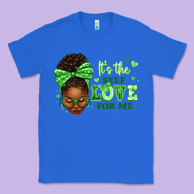 Sorority Colors Green Its The Self Love For Me Afr Classic Tee Designed By Texasbilliewilder