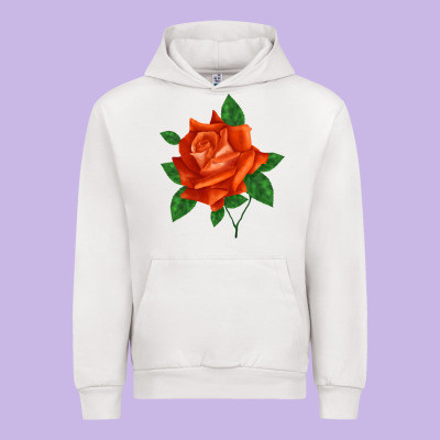 Tropicana Rose Urban Hoodie Designed By Lillyallendesigns