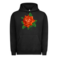 Pigment Black tropicana rose Urban Hoodie - LillyAllenDesigns