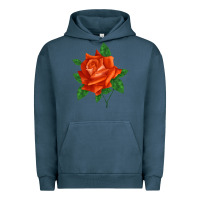 Pigment Midnight Navy tropicana rose Urban Hoodie - LillyAllenDesigns