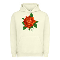 Pigment Pistachio tropicana rose Urban Hoodie - LillyAllenDesigns