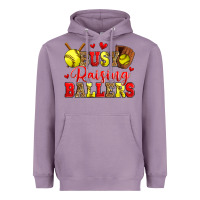 Lavender busy raising ballers softball Heavyweight Hoodie - Zillion Design Studio