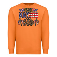 Carrot one nation under god Premium Sweatshirt - CowhideDigitalArt