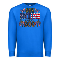 True Royal one nation under god Premium Sweatshirt - CowhideDigitalArt
