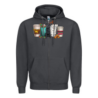 Smoke labrador retriever dog coffee cups Zipper Hoodie - texasbilliewilder