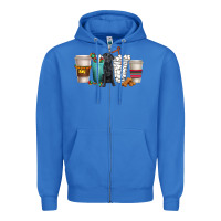 True Royal labrador retriever dog coffee cups Zipper Hoodie - texasbilliewilder