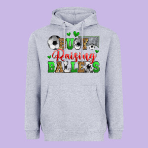 Busy Raising Ballers Soccer Heavyweight Hoodie Designed By Zillion Design Studio