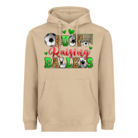 Mushroom busy raising ballers soccer Heavyweight Hoodie - Zillion Design Studio