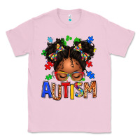 Bubblegum Pink autism afro girl Classic Tee - texasbilliewilder