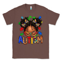 Chestnut autism afro girl Classic Tee - texasbilliewilder