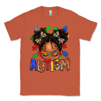 Copper autism afro girl Classic Tee - texasbilliewilder