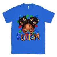 True Royal autism afro girl Classic Tee - texasbilliewilder