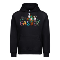 Cross Rabbit Gnomes Happy Easter Urban Hoodie | Teevron