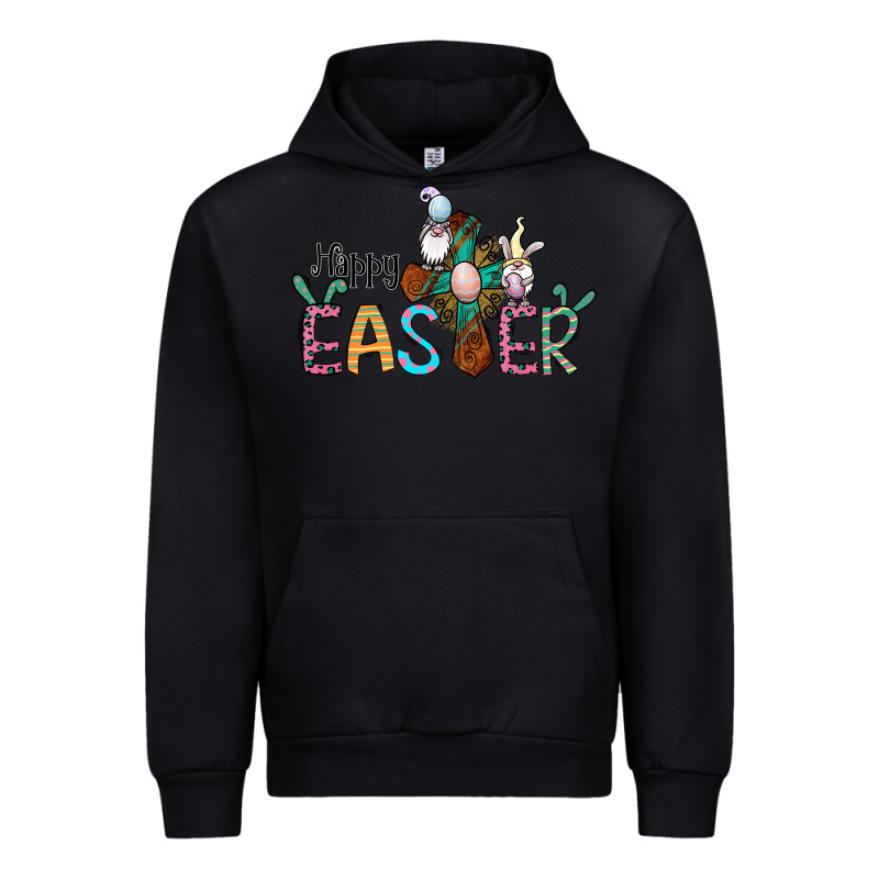 Cross Rabbit Gnomes Happy Easter Urban Hoodie by Jasminsmagicworld | Teevron