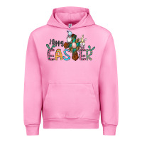 Fuchsia Pink cross rabbit gnomes happy easter Urban Hoodie - Jasminsmagicworld