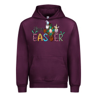 Mauve Wine cross rabbit gnomes happy easter Urban Hoodie - Jasminsmagicworld