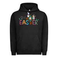Pigment Black cross rabbit gnomes happy easter Urban Hoodie - Jasminsmagicworld