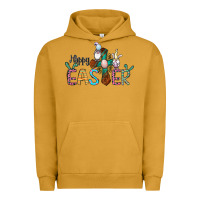 Pigment Peanut Butter cross rabbit gnomes happy easter Urban Hoodie - Jasminsmagicworld