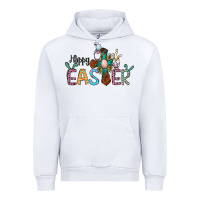 White cross rabbit gnomes happy easter Urban Hoodie - Jasminsmagicworld