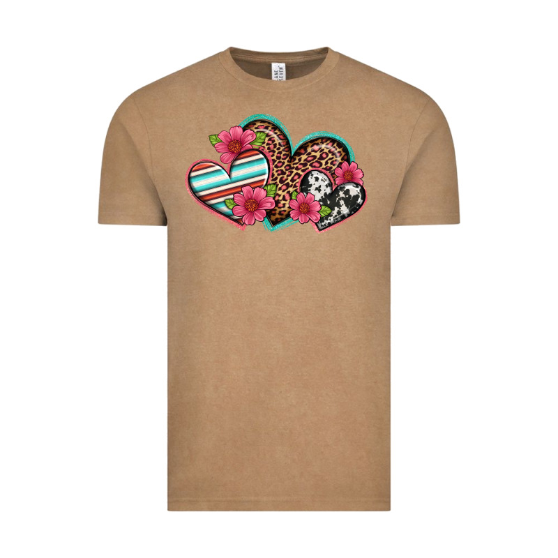 Easter Spring Western Hearts Vintage Tee by Artiststas | Teevron