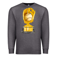 Charcoal Heather baseball throphy cup fa element Premium Sweatshirt - FaDigitalArtStudio