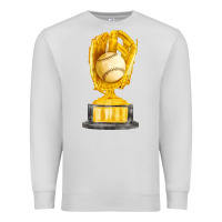 Dove Grey baseball throphy cup fa element Premium Sweatshirt - FaDigitalArtStudio