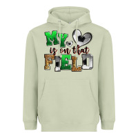 Matcha my heart is on that field soccer Heavyweight Hoodie - Zillion Design Studio