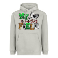 Moon Dust my heart is on that field soccer Heavyweight Hoodie - Zillion Design Studio