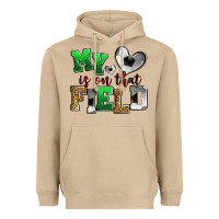 Mushroom my heart is on that field soccer Heavyweight Hoodie - Zillion Design Studio