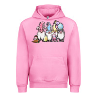 Fuchsia Pink easter bunny gnomes Urban Hoodie - Jasminsmagicworld
