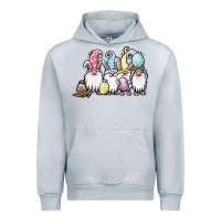 Heather Grey easter bunny gnomes Urban Hoodie - Jasminsmagicworld