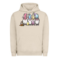 Pigment French Oak easter bunny gnomes Urban Hoodie - Jasminsmagicworld