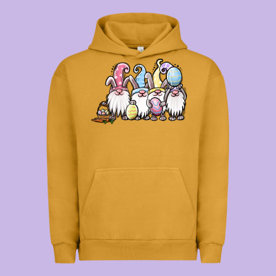 Easter Bunny Gnomes Urban Hoodie Designed By Jasminsmagicworld