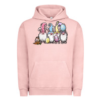 Pigment Salmon easter bunny gnomes Urban Hoodie - Jasminsmagicworld