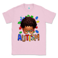 Bubblegum Pink autism afro kid Classic Tee - texasbilliewilder