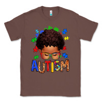 Chestnut autism afro kid Classic Tee - texasbilliewilder