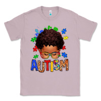 Lilac autism afro kid Classic Tee - texasbilliewilder