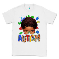 Autism Afro Kid Classic Tee | Teevron