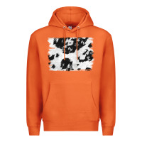 Carrot black and white cowhide backround Premium Hoodie - NancyCooperArtShop