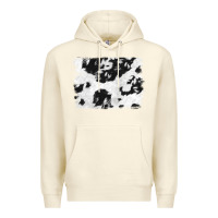 Sandshell black and white cowhide backround Premium Hoodie - NancyCooperArtShop