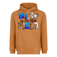 Meerkat my heart is on that field baseball Heavyweight Hoodie - Zillion Design Studio