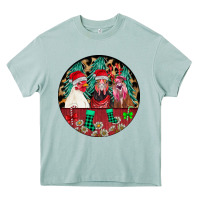Arona Chickens Heavy Core Tee - CowhideDigitalArt