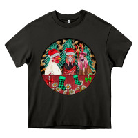 Asphalt Chickens Heavy Core Tee - CowhideDigitalArt