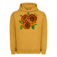 Pigment Peanut Butter tiger eyes sunflower Urban Hoodie - LillyAllenDesigns