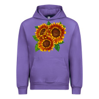 Tulip tiger eyes sunflower Urban Hoodie - LillyAllenDesigns