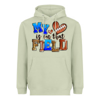 Matcha my heart is on that field american football Heavyweight Hoodie - Zillion Design Studio
