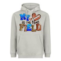 Moon Dust my heart is on that field american football Heavyweight Hoodie - Zillion Design Studio