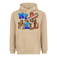 Mushroom my heart is on that field american football Heavyweight Hoodie - Zillion Design Studio