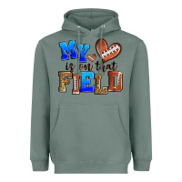 Sage my heart is on that field american football Heavyweight Hoodie - Zillion Design Studio