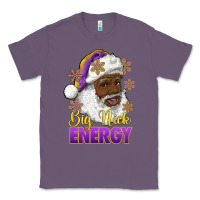 Lavender big nick energy purple and gold afro santa Classic Tee - RanaPortraitStore